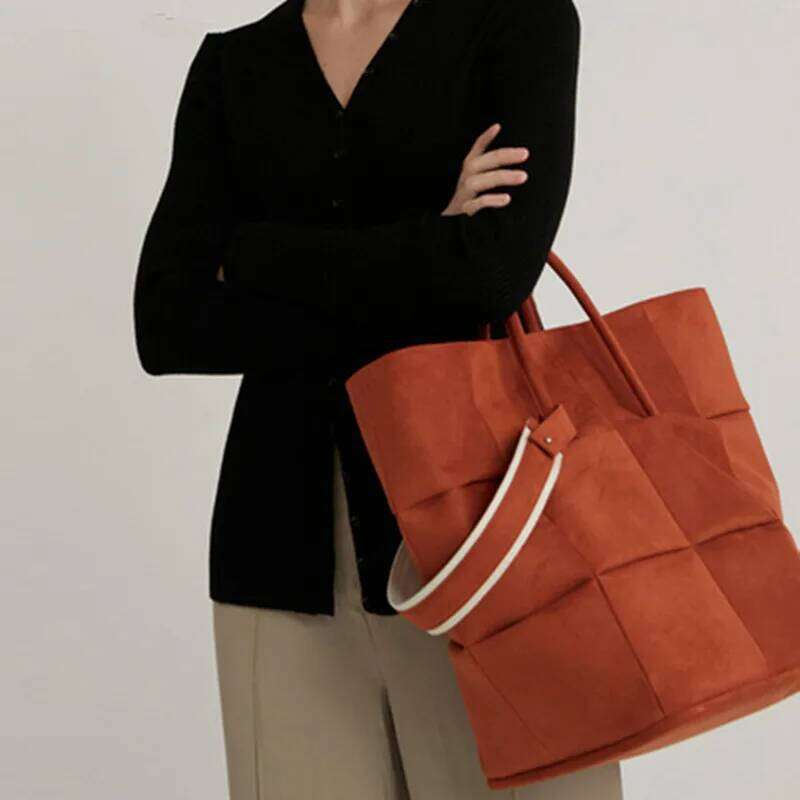 Messenger Bag Women Bucket Shoulder Bag Large Capacity Vintage Matte PU Leather Lady Handbag Designer Bolsos Mujer Black