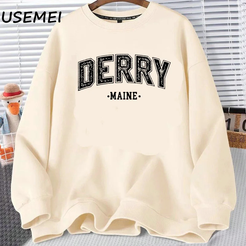 Stephen King Hoodie Derry Sweatshirt The Losers Club Men Harajuku Spring Autumn Hoodies Streetwear 250707