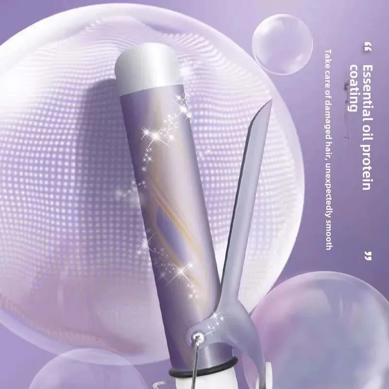 Professional 40Mm Ceramic Swivel Curling Iron Hair Curler With Big Wave Electric Curler Hair Styling Tool 250712