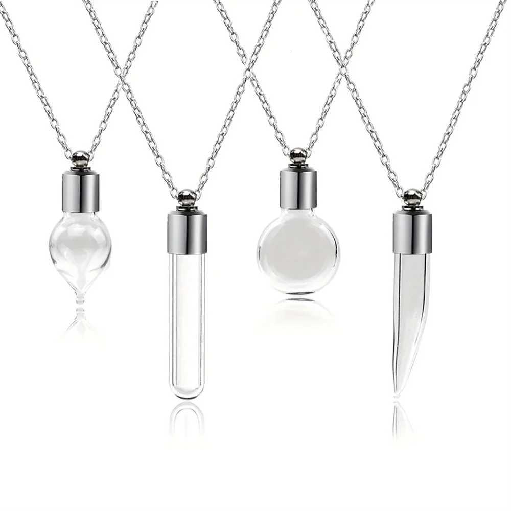 Transparent Per Vial Pendant ing Bott Car Charm Bott Necklace Jewelry Gifts Bott Necklace W250712