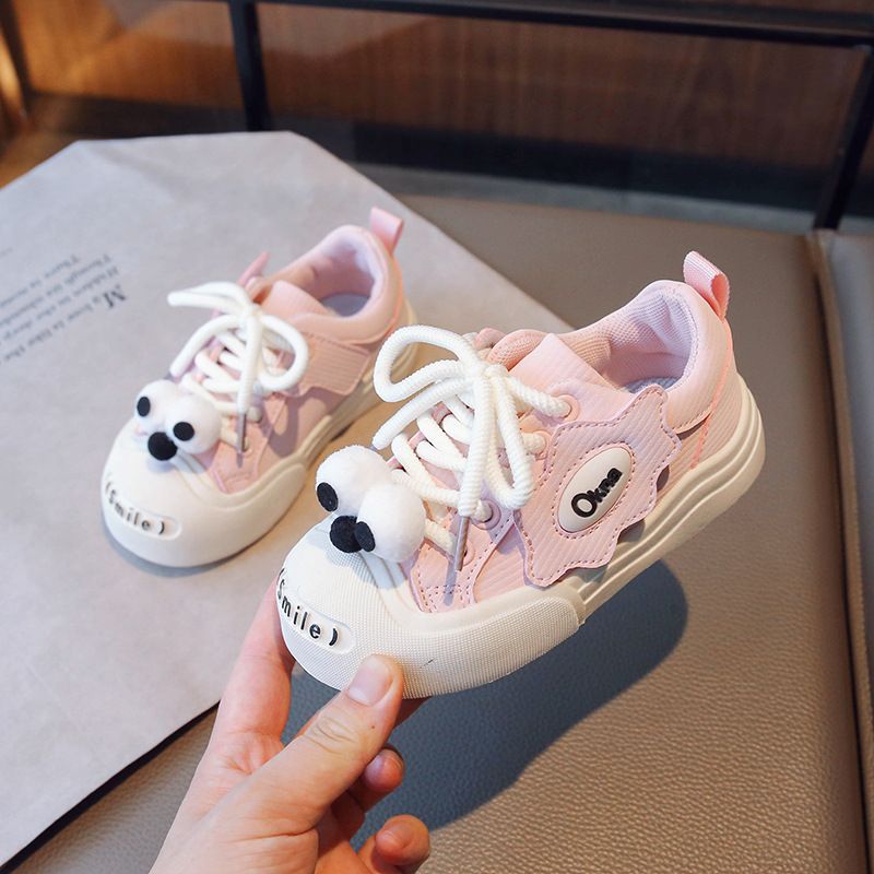 New Fashion Girls Boys Canvas Shoes Girl Kids Thick Sole Shoes Cutefeet With Cartoon Accessories Toddler Cute Sneakers Sizes US5.5C-US13C 000239