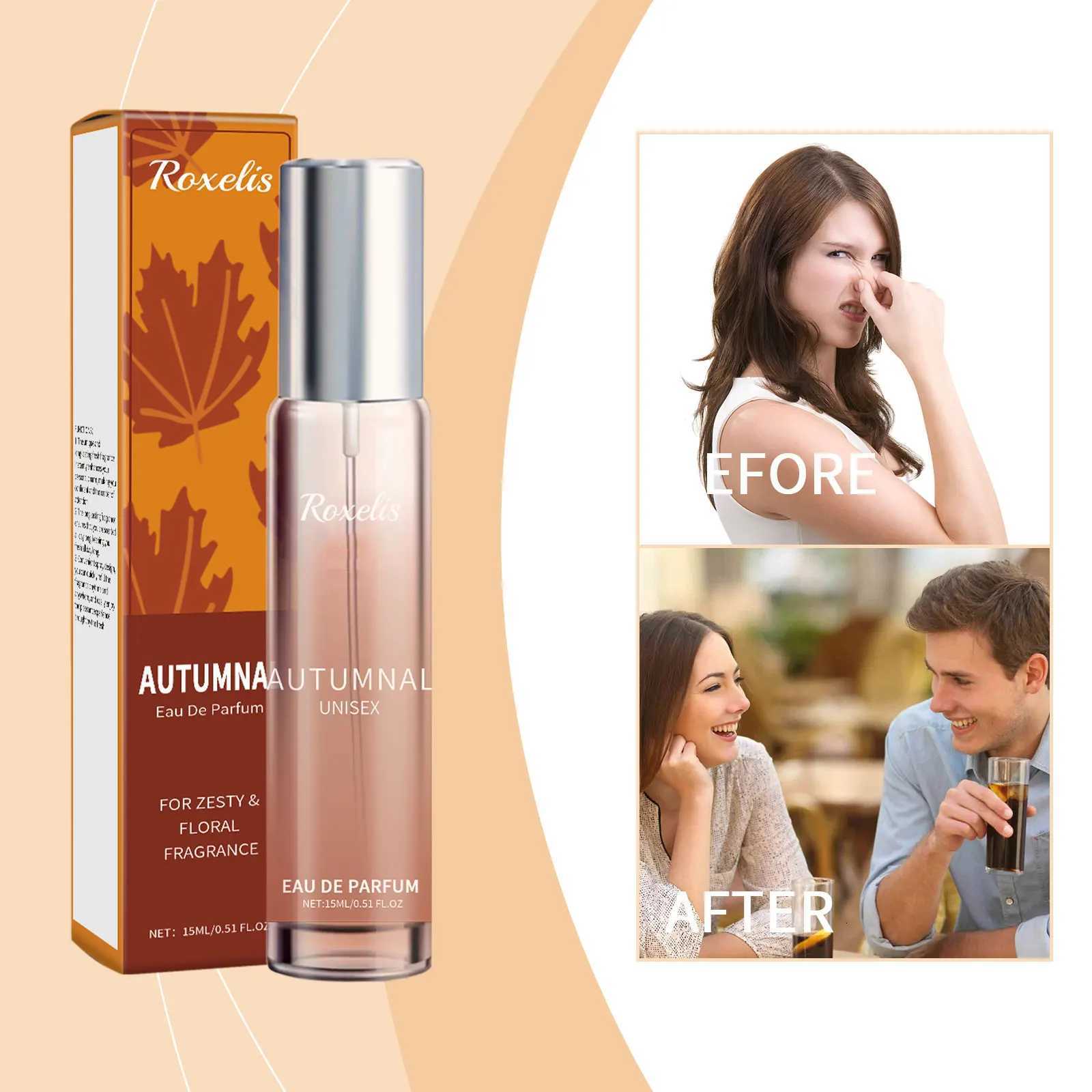 Roxelis Autumn Perfume Citrus Flower Natural Fresh Light Fragrance Portable Long Last Fragrance Send Out Personal Charm Perfume W250712