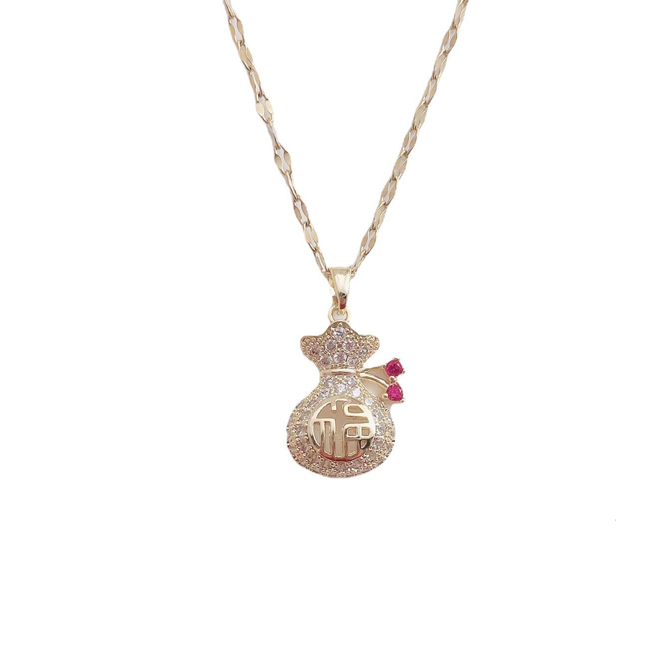 Luxury Jewelry Designer Jewelry Sweet Forest Style Necklace For Women, Non-fading, Unique Design, Fashion Pendant, Versatile, Elegant Titanium Steel C