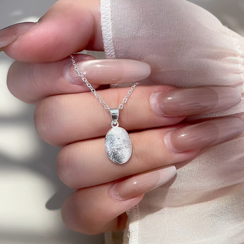 Luxury Jewelry Designer Jewelry Vintage Bead Pendant Necklace Jewelry For Women Simple Personality Choker Niche Design Starlight Stainless Steel Clavi