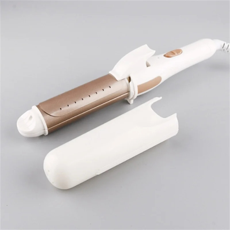 3 In 1 Gold Ceramic Hair Curling Iron Hair Curler Professional Hair Styling Tools Hair Straightener Heated Roller Multifunction 250712