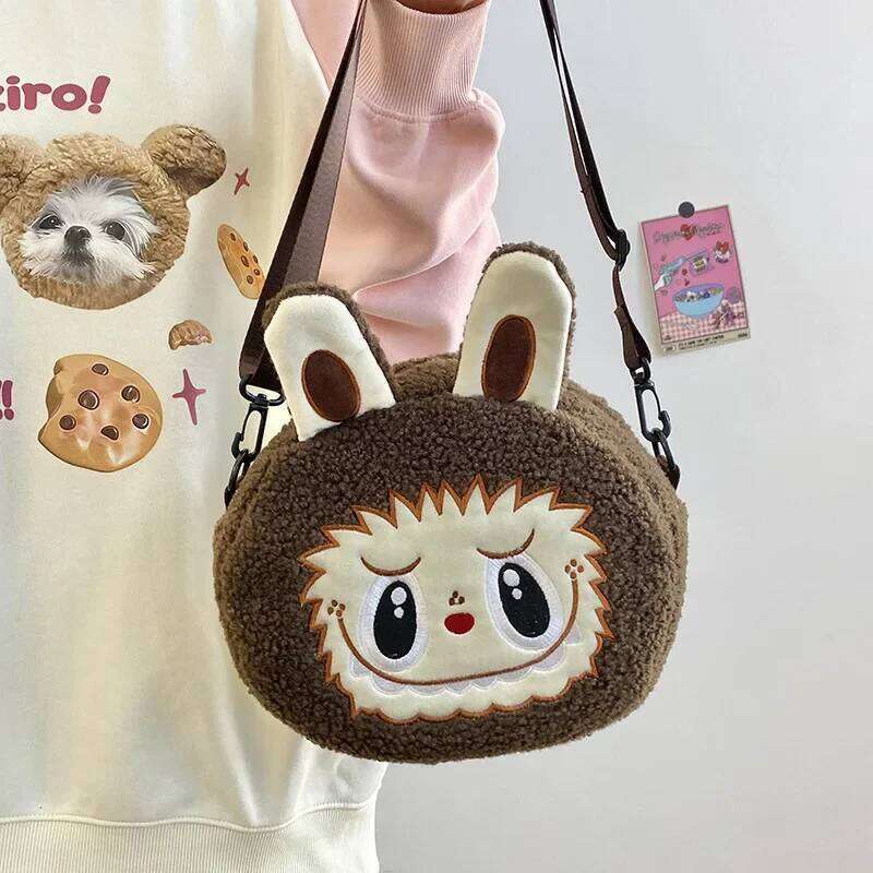 Designer Bags Crossbody Cute Ugly Plush Kids Bag Large Capacity Claw Hine Prize Exchange Storage Pouch In Stock Fast Shipping