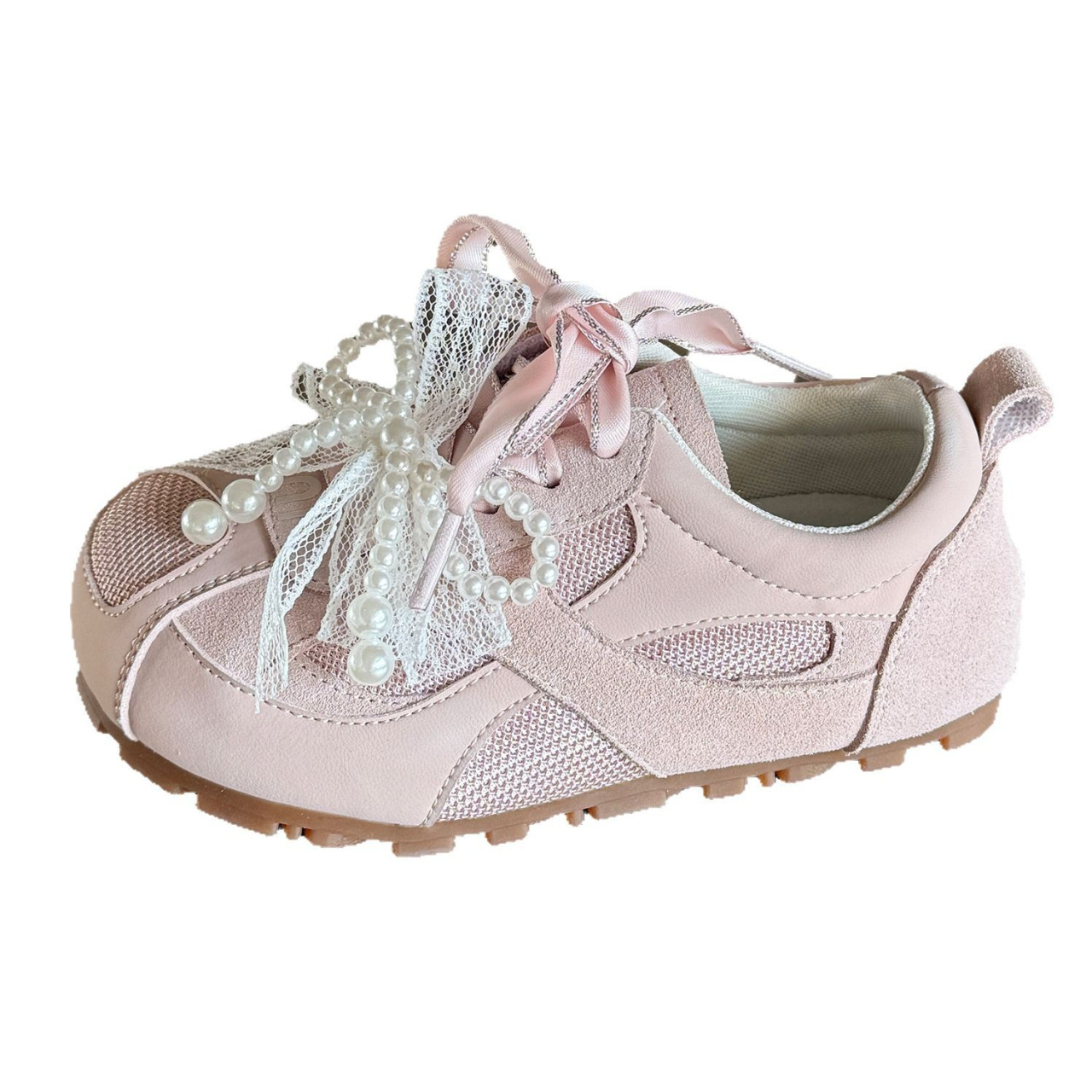 new Girls' mesh military - style training shoes, breathable sports shoes for spring and summer For big kids girls' lightweight and soft - so