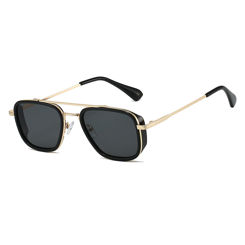 Designer Sunglasses For Women Men Big Frame Sunglasses Luxury Polarized Lens Goggle Pilot PC Frame Oversized UV400 Eyewear Luxury Style Sunglasses DU0
