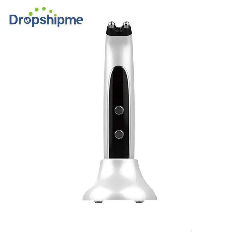 EMS Beauty Device Wrinkle Skin Tighten RF Hot Compress Massager Remove Dark Circles Eye Massage Instrument