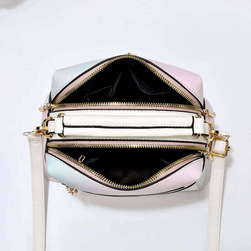 Women Handbag Trendy Messenger High Quality PU Leather Shoulder Bag Ladies Lock Design Crossbody Bags Female Bolsas