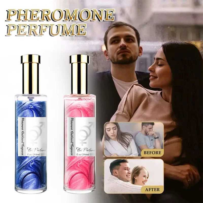 Sexy Temptation Pheromone Perfume Men Women Dating Sexy Charm Body Spray Attract Opposite Sex Long-lasting Gilded Eau De Parfum W250712
