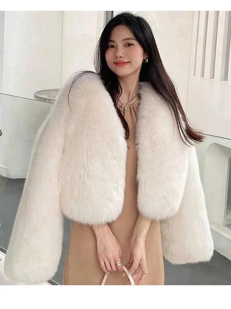 ZADORIN Winter Fur Coat Woman Furry Pink Faux Fur Jacket Woman Wedding Clothing Thick Warm Fur Faux Coats Short Outerwear 250708