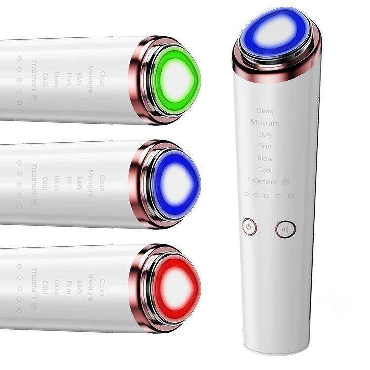 New 4 Color Therapy Beauty Care EMS Wrinkle Remover Lifting Massager Newest Home Use Face And Neck Lifting Device