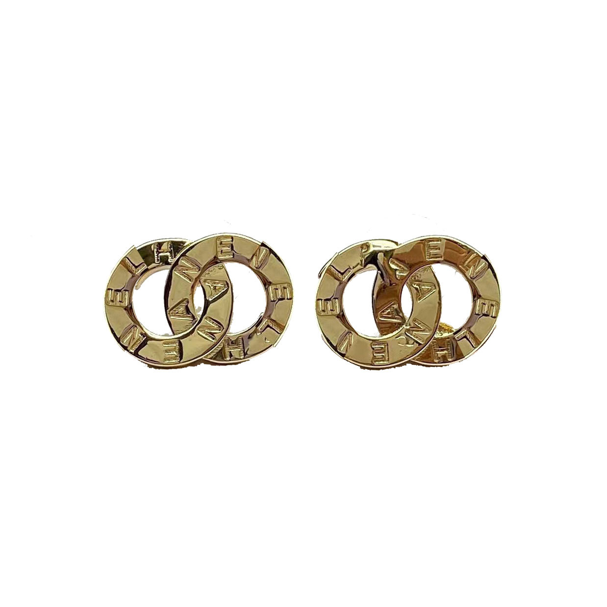 Charm Boucles d'oreilles femme créateur clou lettre cristal strass luxe bijoux mariage accessoires