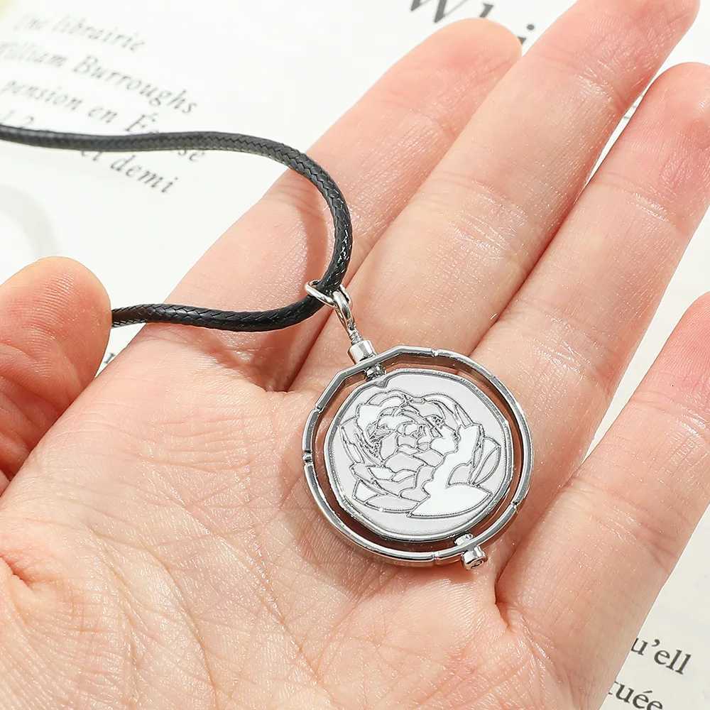 New Game Jinx Blue Rose Rotatab Necklace Anime Game Arcane Season 2 Pack Pendants Metal Fashion Jewelry Fans Collections W250712