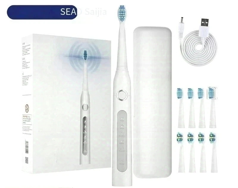 Designer Famous Brand SAIJIA Disinfection Sterilization FDA Rechargeable Smart CE Electric Toothbrush