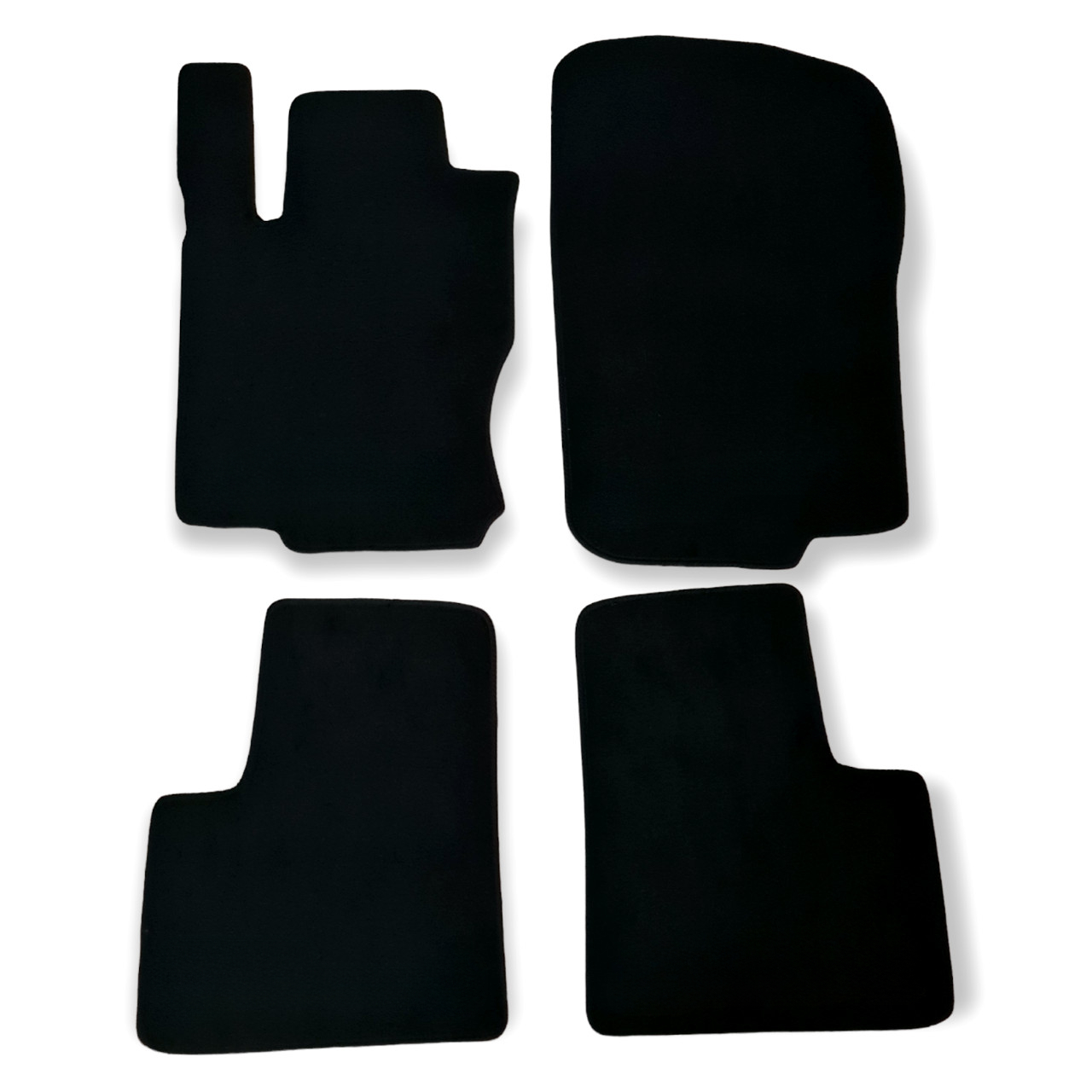 Car Floor Mats Velour For Mercedes GLS X166 Auto Liners Waterproof Black Carpet