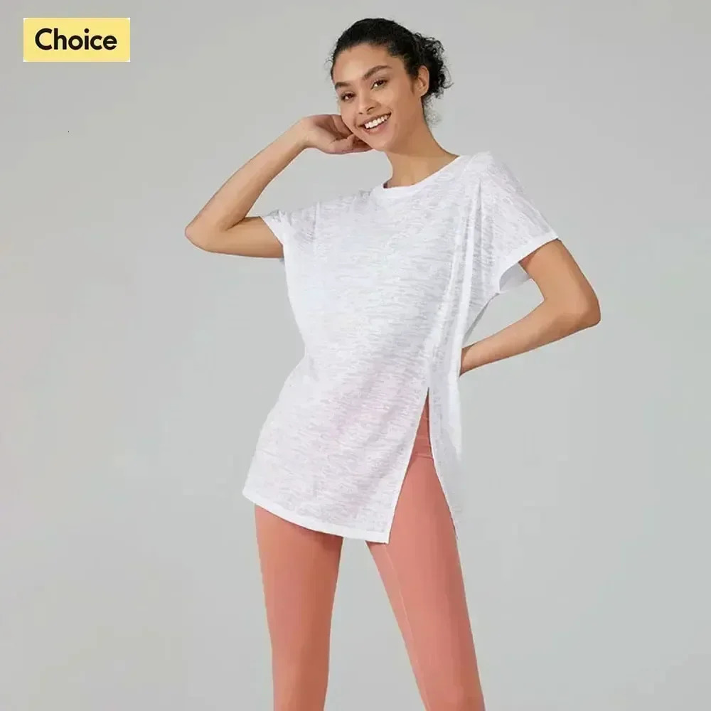 Womens Gym Clothing Summer Yoga Shirts Blouses Fitness Sport Running Tshirt Female Short Sleeve Workout Sporty Woman Top 250708