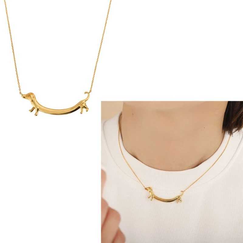 100% Authentic and Unique Neck Chains Dog Pendant Clavicle Chain Ornament for Dog Lovers W250712