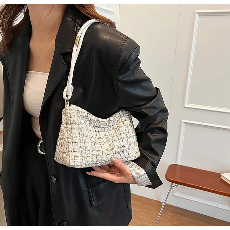 Womens Bag 2023 Winter Handbags Shoulder Fashion Trendy Tote Ladies Top Handle Evening Clutch 250703