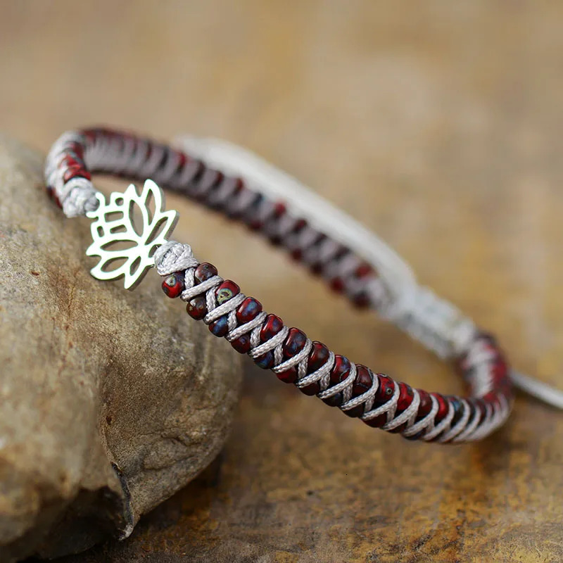Exquisite Charm Wrap Bracelets String Braided Macrame Bracelets Spiritual Friendship Bracelet Femme Women Jewelry 250712