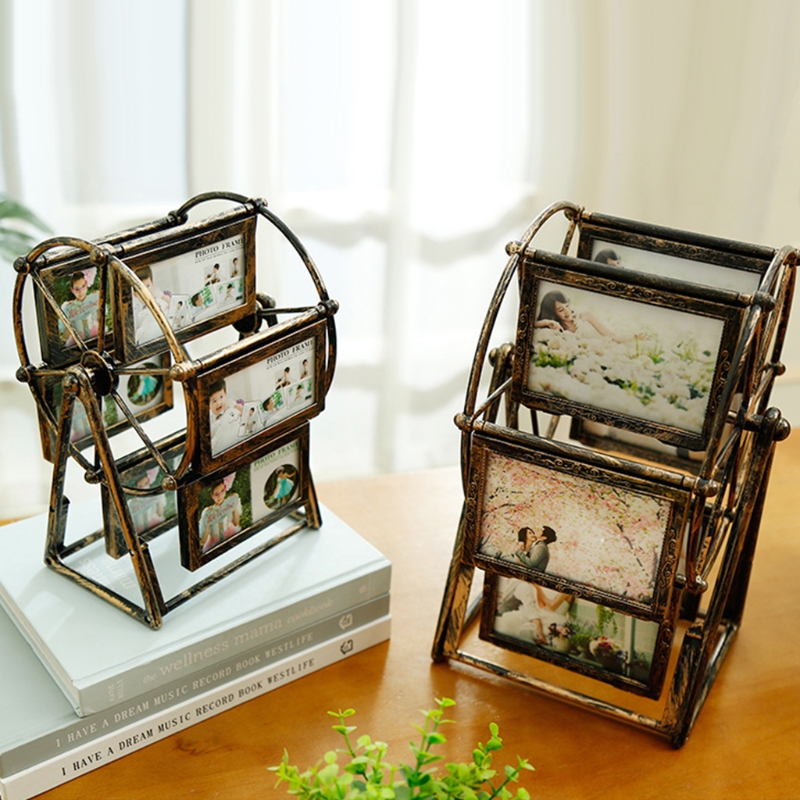 Ferris Wheels Shape Frame Creative Combination for Home Bedroom Dormitory Photo Studio Decoration Stan Drop Shipping H260306
