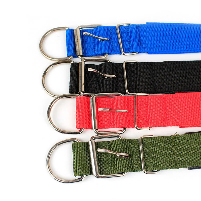 Solid Dog Collars Nylon Dog Collar For Small Medium Large Dogs Teddy Keji Pitbull Bulldog Beagle 250709