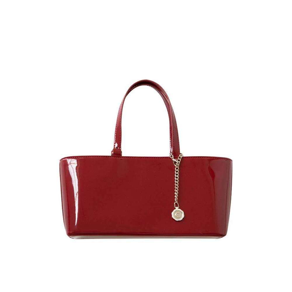 Whiterm Retro Leather Handbag Autumn Winter New Sle Korean Version Wine Red Single Oulder Underarm Bag Ele Quali