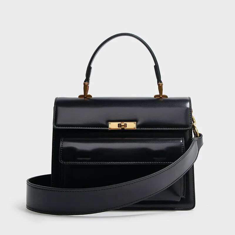 Vintage Shoulder Crossbody Bags For Women PU Leather Women's New 2022 Trend Fashion Handbag Clutch Small Black Brown