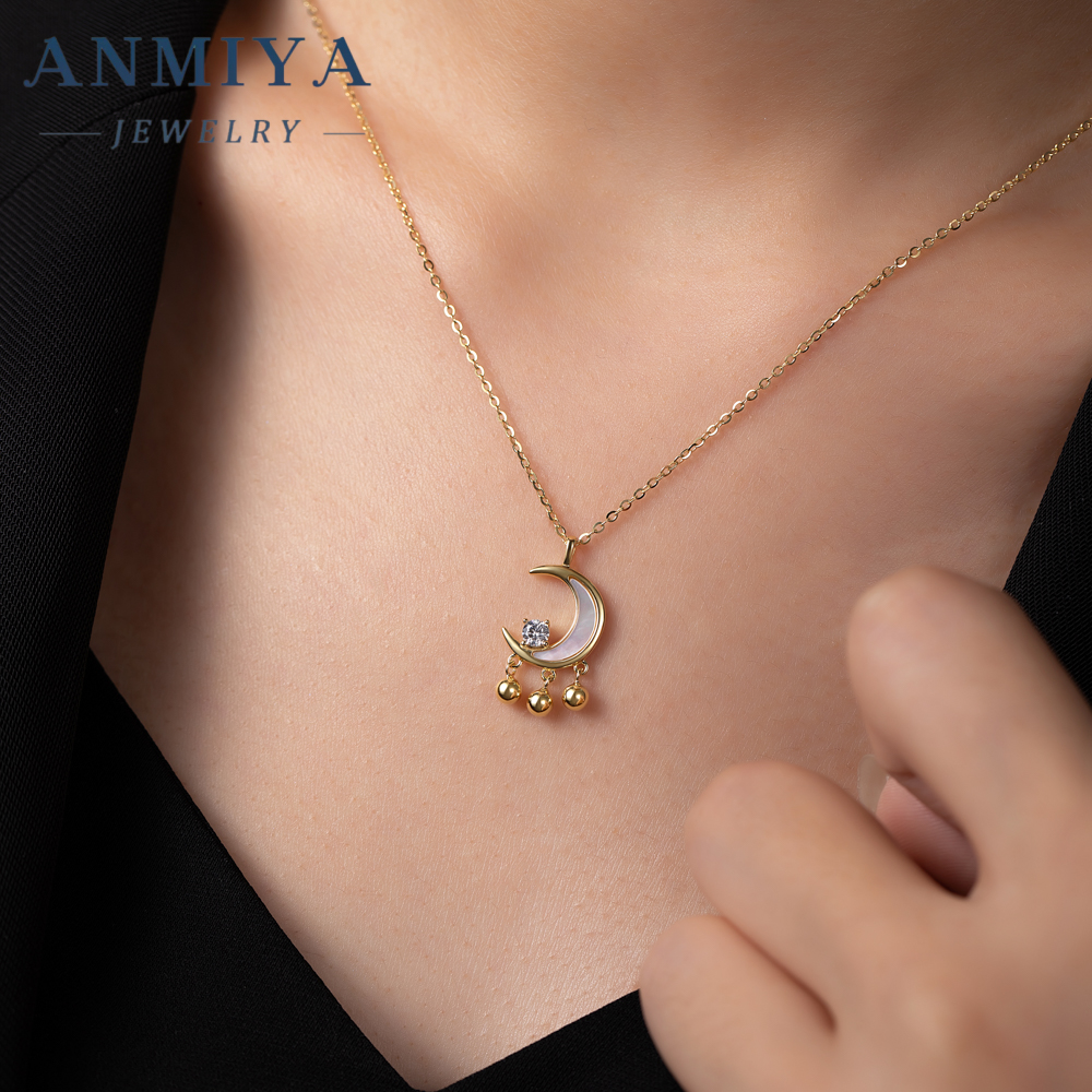 Light Luxury Clavicle Chain Party Jewelry for Women Star Moon Zircon Tassel Chain Necklace