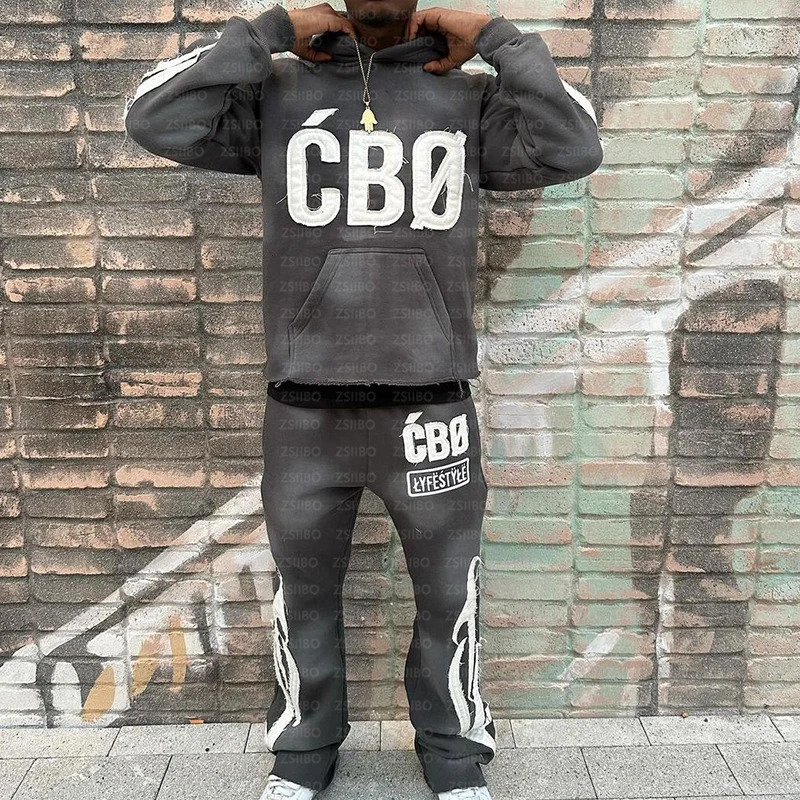 Y2k Long Sleeved Pullover Hoodie With Letter Patchwork Tops Streetwear Vintage Hoodie School Outfit Punk High Street Clothing 250709