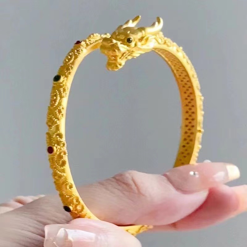 dragon tail swinging bracelet domineering exquisite filigree craft dragon bracelet advanced ancient