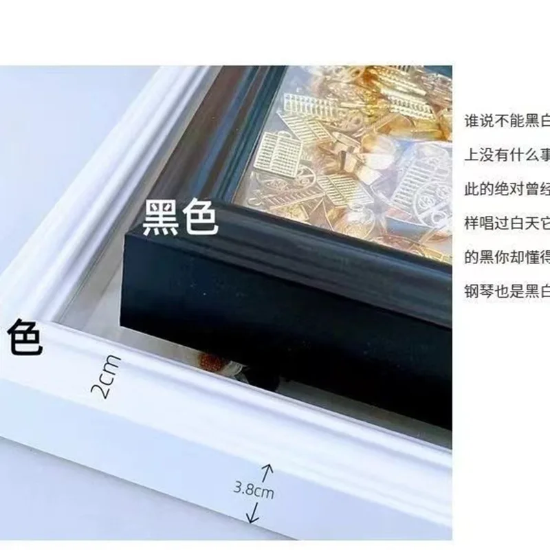 Butterfly Specimen Shadow Box Handmade 2cm Hollow Insect Display Case for DIY Decoration Picture Frame Home Decor H260306