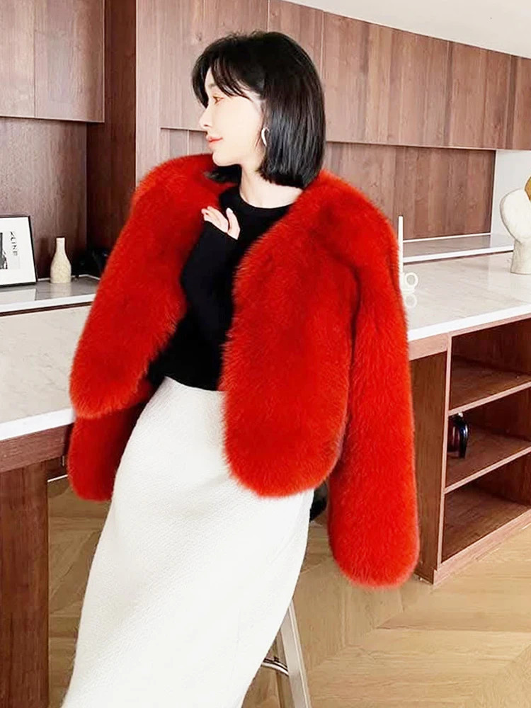ZADORIN Winter Fur Coat Woman Furry Pink Faux Fur Jacket Woman Wedding Clothing Thick Warm Fur Faux Coats Short Outerwear 250708
