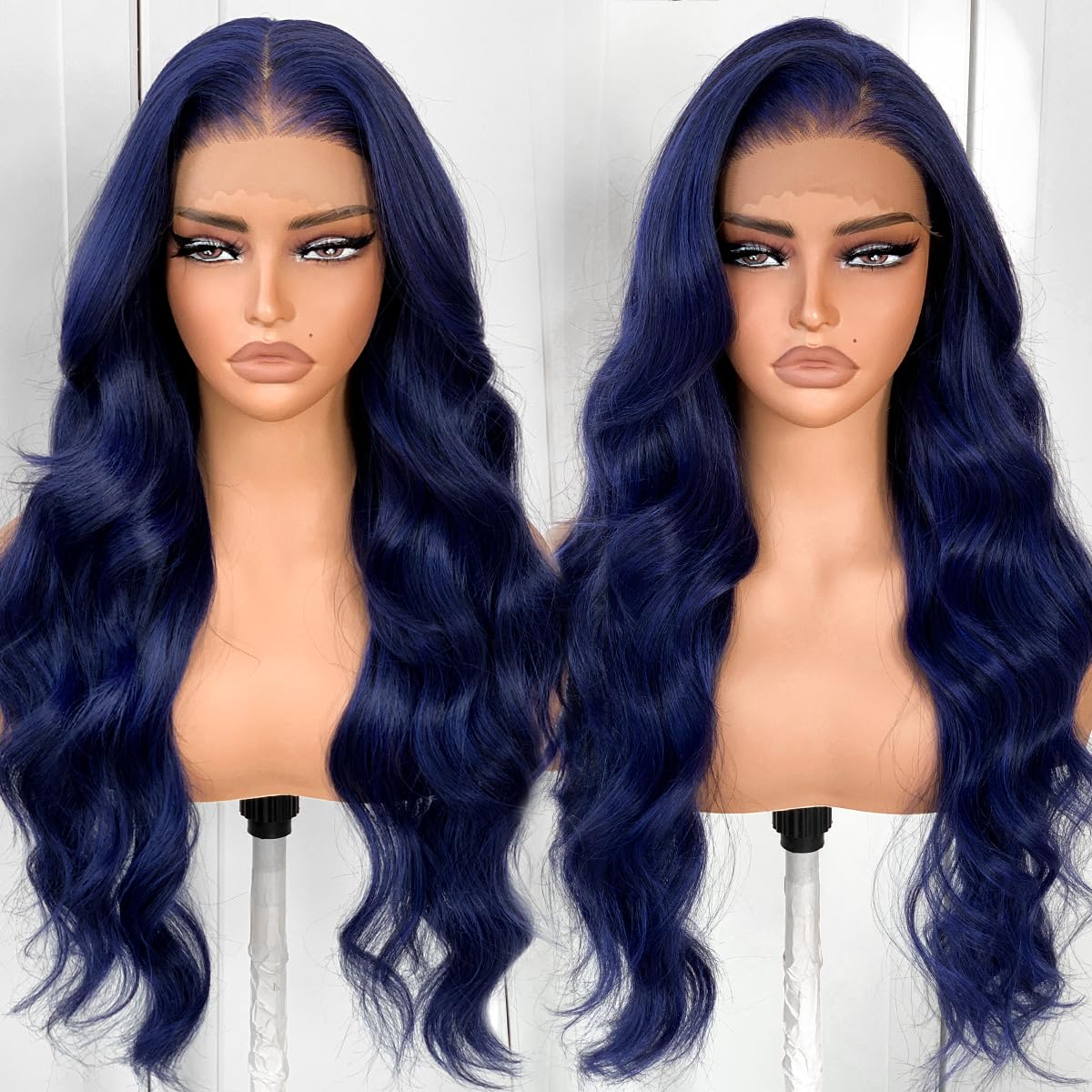 Light Pink Lace Front Wig 13x4 Look Like Really Human Hair Wigs Long Body Wave Synthetic Lace Hair Natural Hairline Heat Resistant Daily 200 Density T