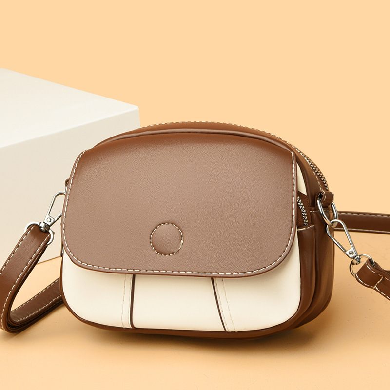 Free shipping designer bag High-end Women's Bag 2025 New Niche Design Crossbody Bag Luxury bag Mini Round Bag Versatile Fashion Single Shoulder W