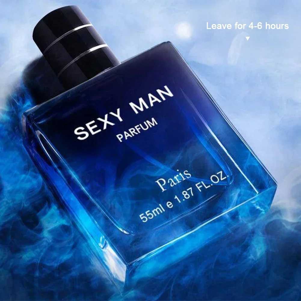 55ml Mens Passionate Gentlemans Blue Cologne Perfume Lasting Fresh Charm Light Fragrance Mens Elegant Fragrance W250712