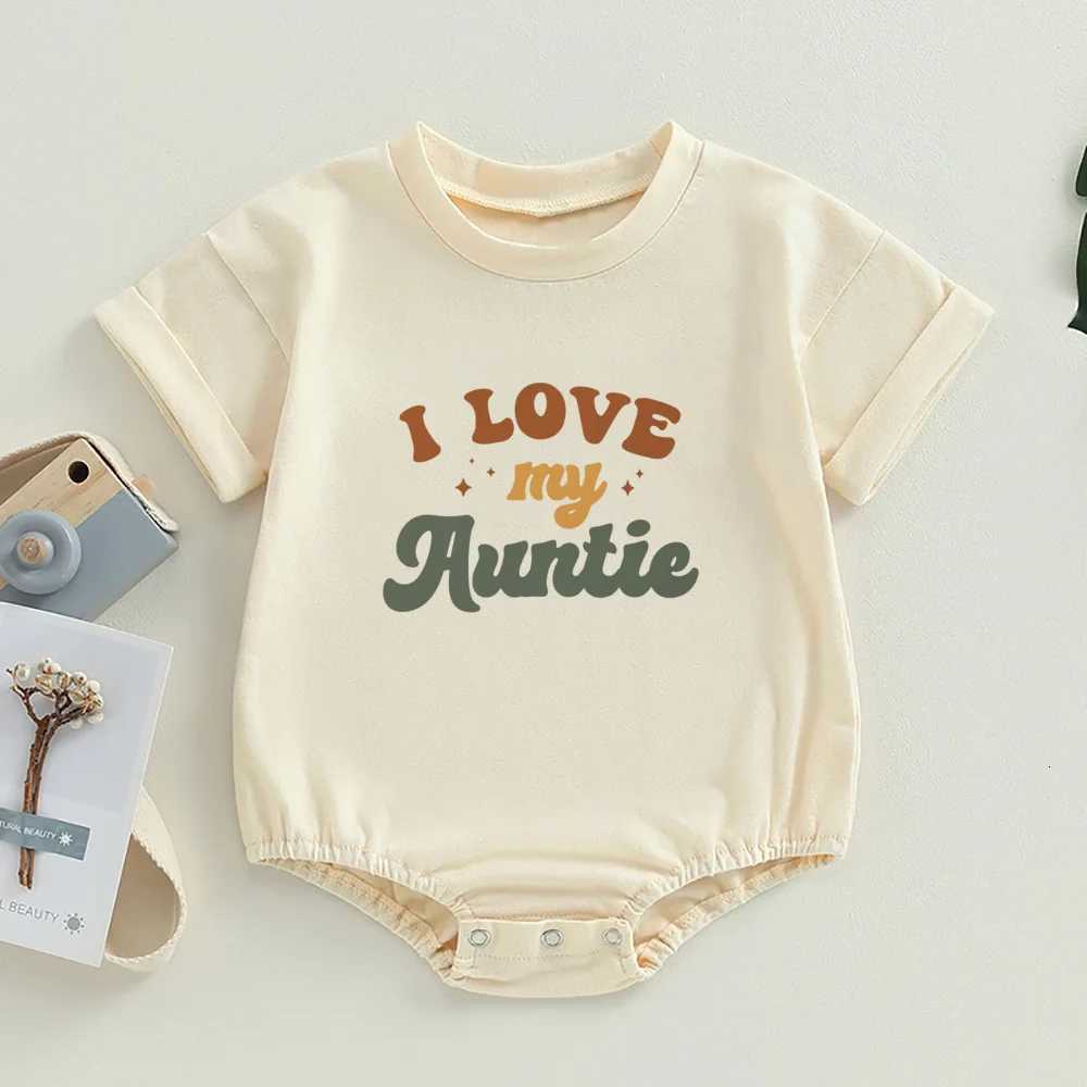 100% Cotton Baby Girl Boy Clothes Summer Short Sleeve Crewneck Cute Bodysuit Top Outfit Z250712