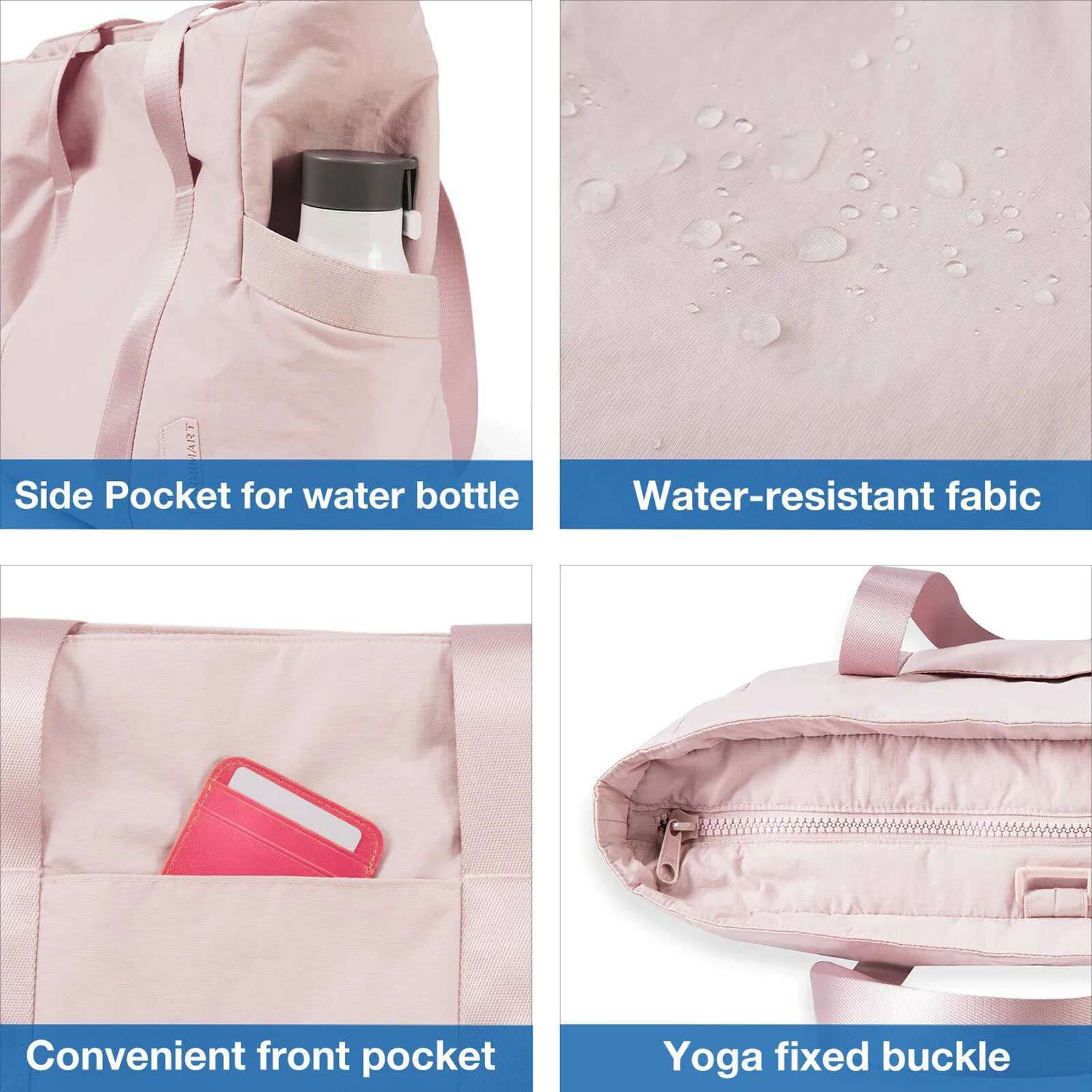 Women Waterproof Travel Duffel Nylon Cloth Crossbody Top-Handle Bag For Outdoor Camping Hiking