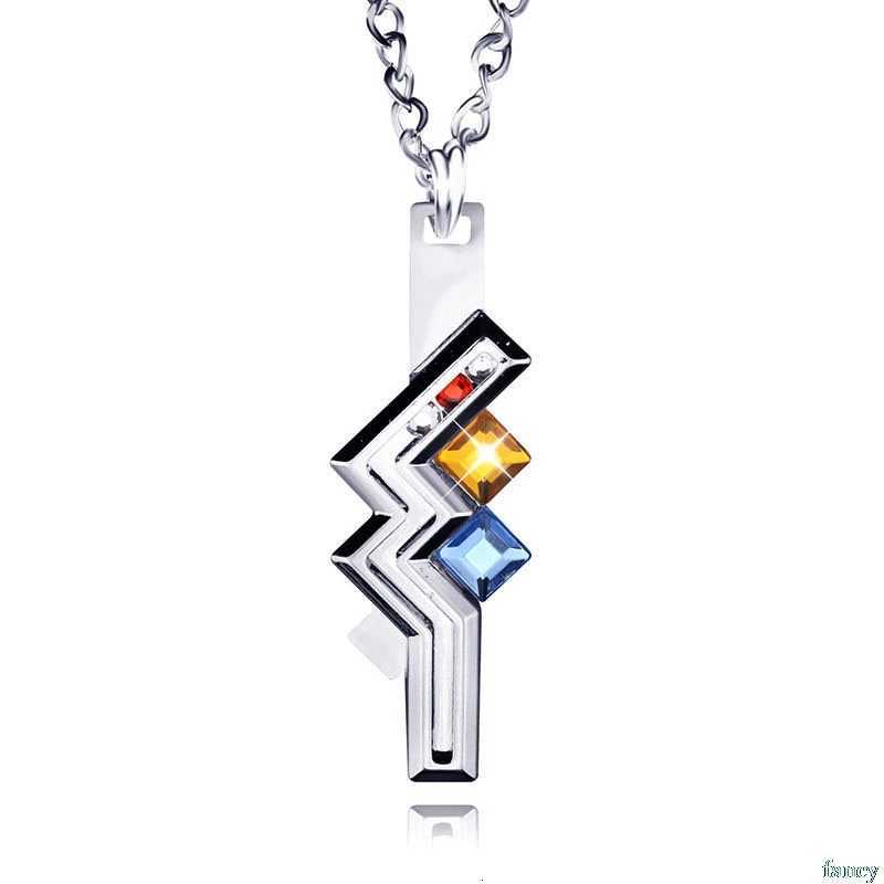 1 pc Final Fantasy XIII 13 Lightning necklaces pendants Anime Cosplay buy-direct-fr- choker necklace W250712