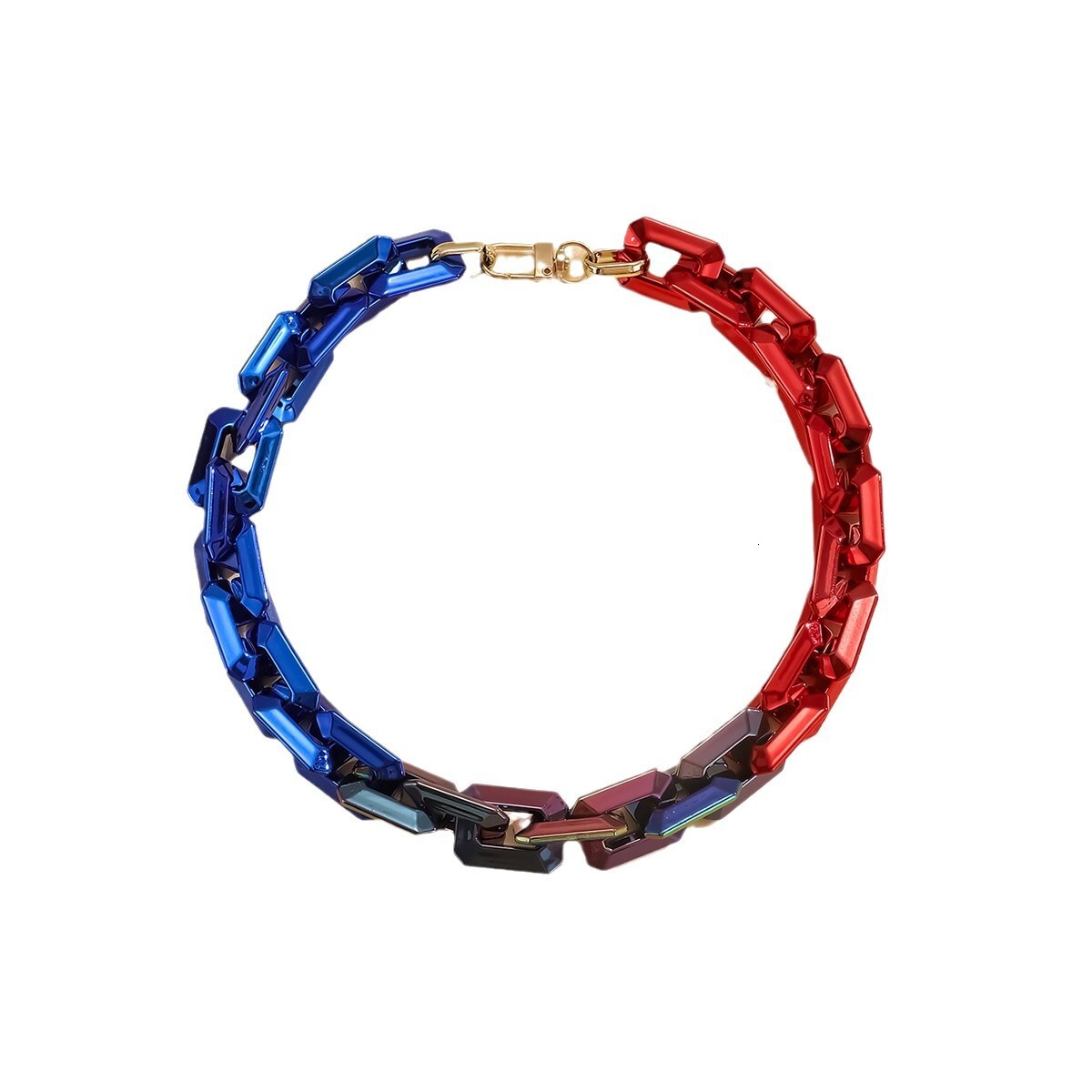 Luxury Jewelry Designer Jewelry Quenching Bamboo Joint Titanium Steel Necklace Trendy Men's Unique Niche High-end Hip-hop Style Chain Trendy Bran