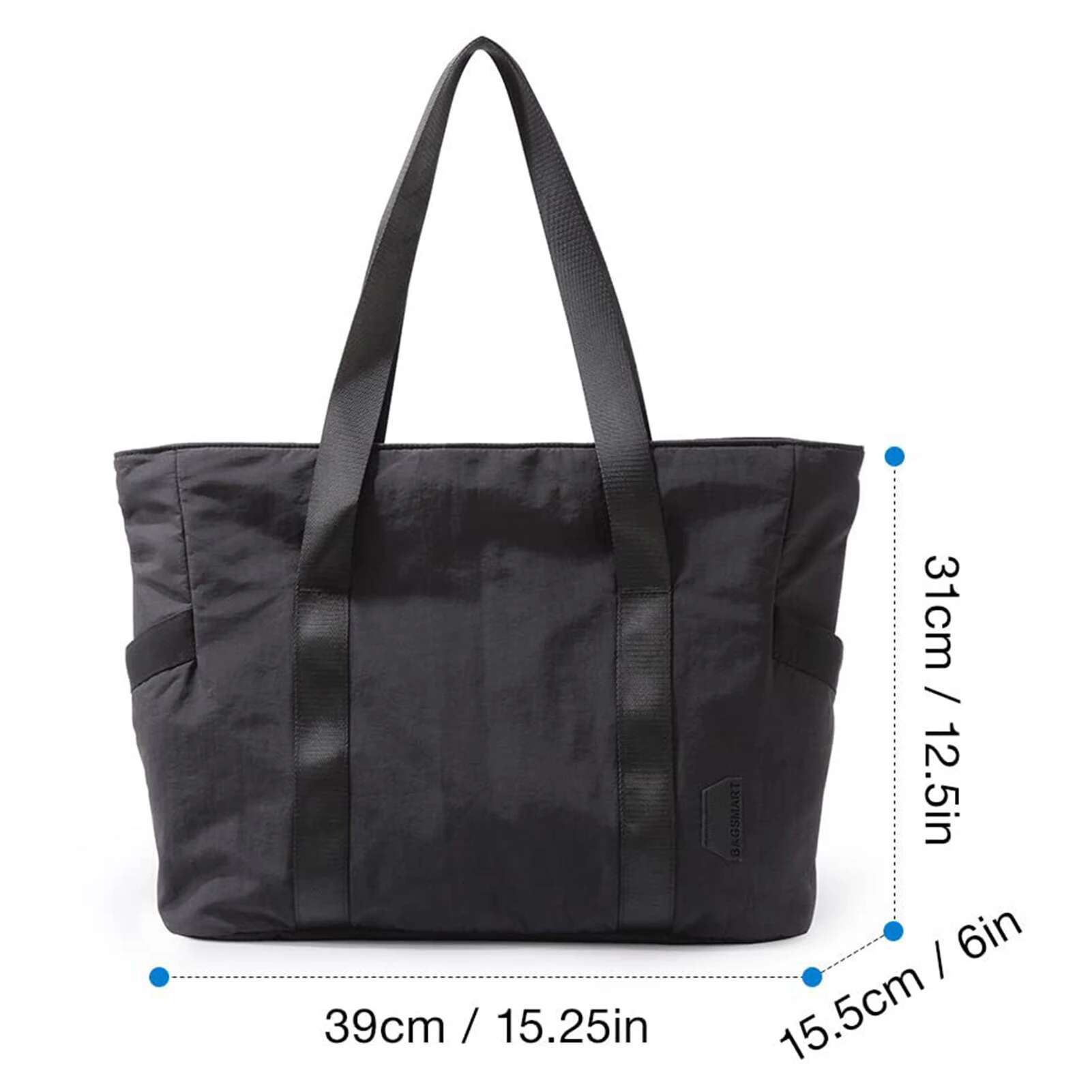 Women Waterproof Travel Duffel Nylon Cloth Crossbody Top-Handle Bag For Outdoor Camping Hiking
