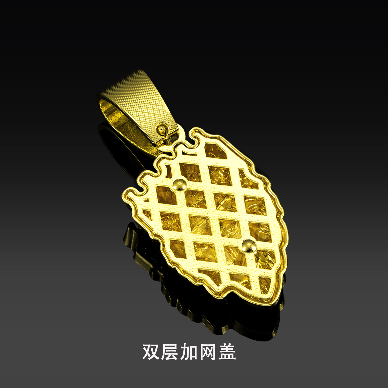 Luxury Jewelry Designer Jewelry European And American Cross-border Hot-selling Long Necklace Chain Crown Lion Head Pendant Hip-hop Trendy Men's