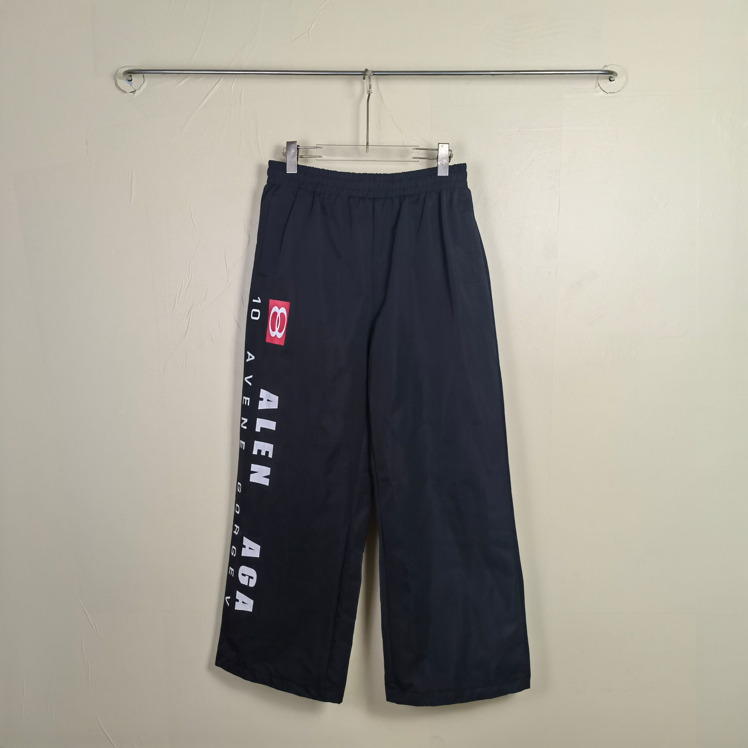 Men's Plus Size Pants Round neck embroidered and printed polar style summer wear with street pure cotton cyy9642 f42e323