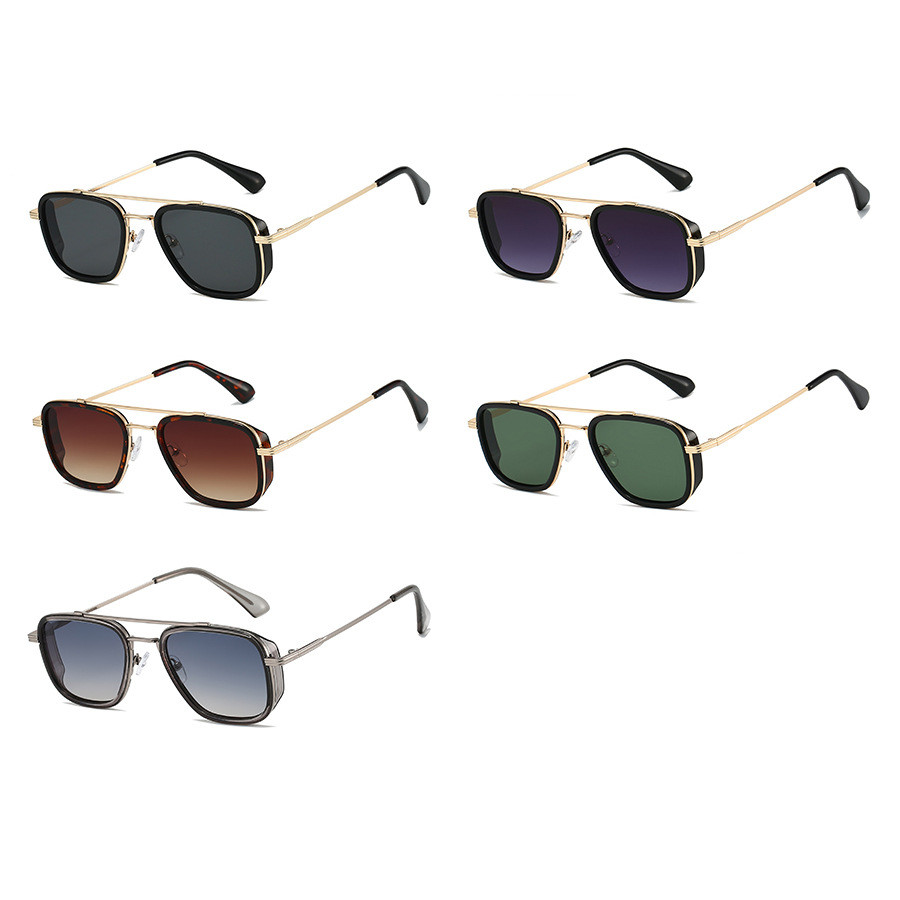 Designer Sunglasses For Women Men Big Frame Sunglasses Luxury Polarized Lens Goggle Pilot PC Frame Oversized UV400 Eyewear Luxury Style Sunglasses DU0