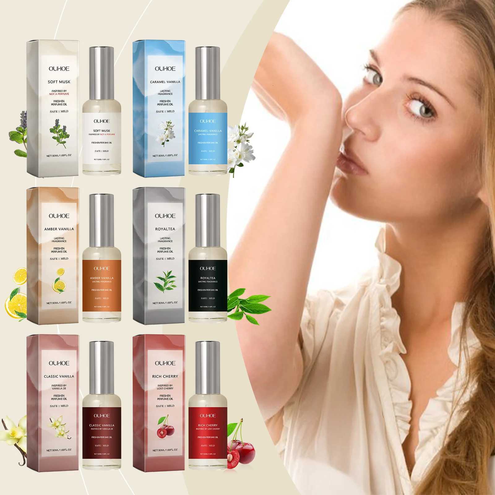 50ml Pheromone Perfume Mist Attract Men Long Lasting Floral Plant Fragrance Dating Flirting Seduction Perfume Gifts W250714