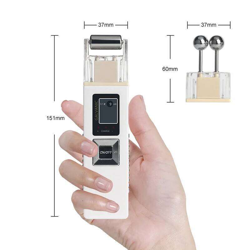 Microcurrent & Ion Facial Device Pore Minimizer Skin Care Tool Home Use Beauty Instrument For Deep Cleansing