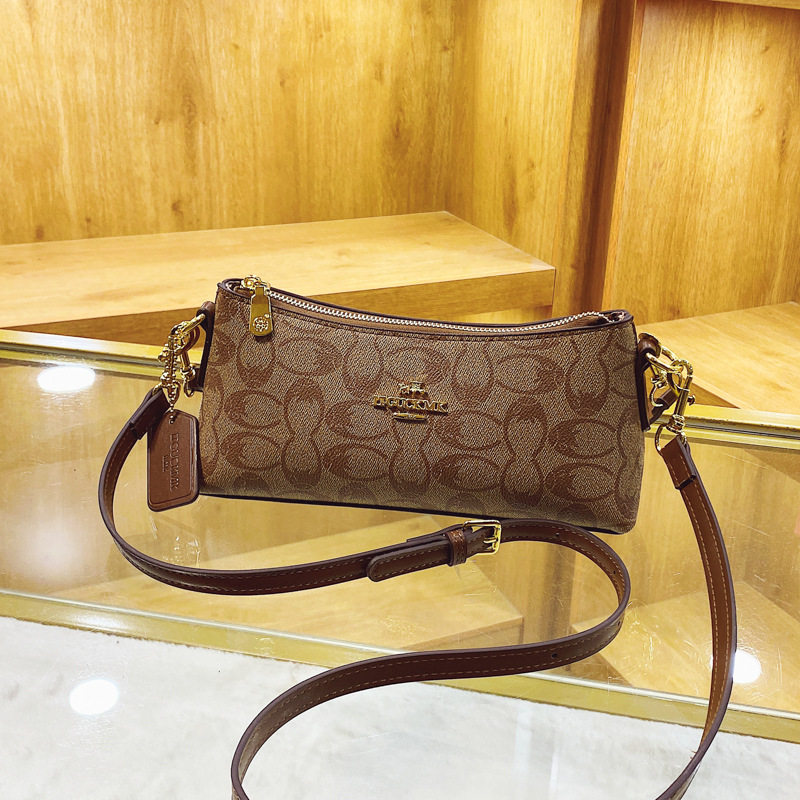 Women Minimalist Style Printed Design Underarm Shoulder Bag Versatile Textured Elegant Crossbody Bag