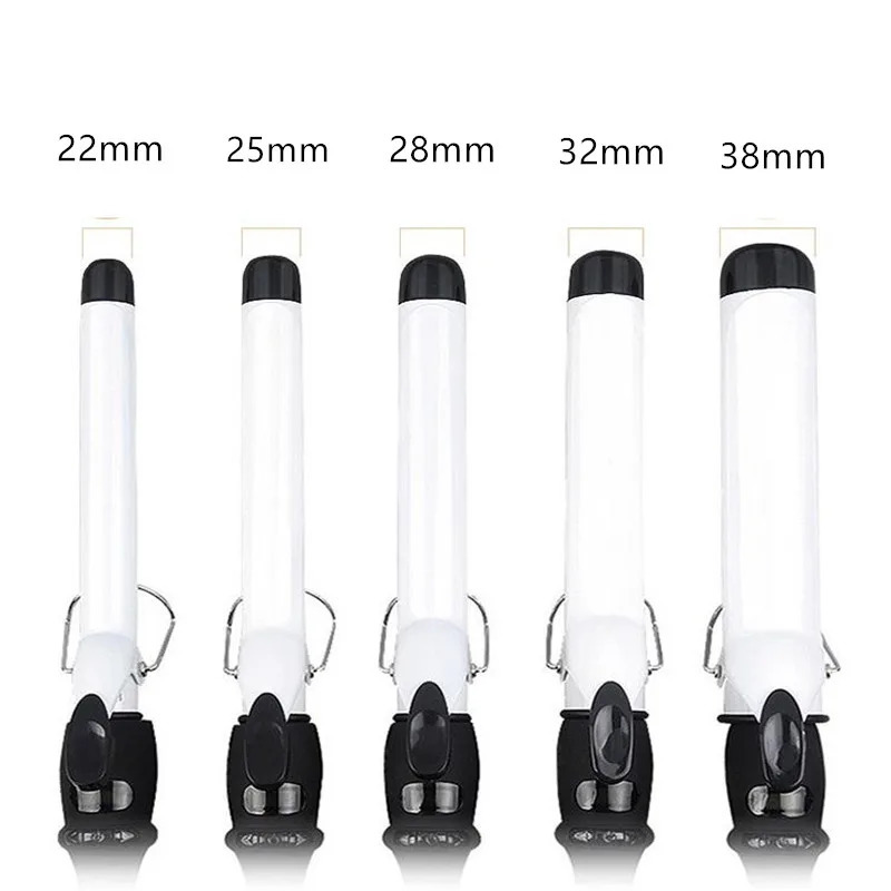 Professional 32mm 38mm LCD Display Hair Curler Adjustment Temperature Hair Curl Irons Curling Wand Roller Hair Styling Tools 250712