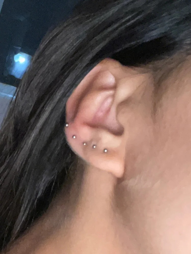 G23titan 3-8mm Solid Ball Stud Earrings Anti Allergic First Ear Piercing Accessorie Men Girls Fashion Jewelry 250708
